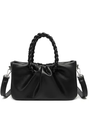 MISS LULÙ Umhängetasche PU Leder Schultertasche – Klein, mit Schulterriemen & Flechthenkel - Verkäufer: Halterner Technologie GmbH