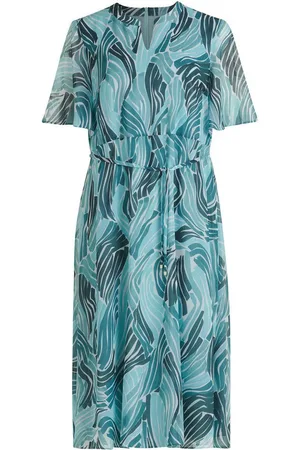 Betty & Co Chiffonkleid Betty & Co Chiffonkleid mit Flügelärmeln Druck