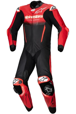 Alpinestars Motorradkombi GP-R7 1tlg. Lederkombi Schwarz / Mittelrot - Verkäufer: motorun
