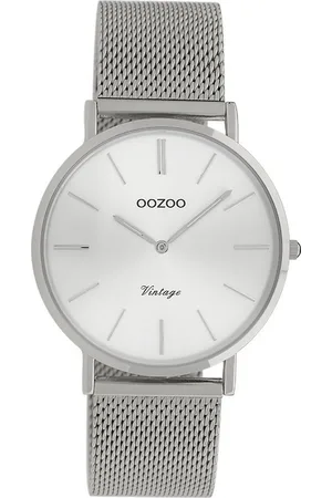 Oozoo Quarzuhr Damen Armbanduhr silber Analog, (Analoguhr), Damenuhr rund, mittel (ca. 36mm) Edelstahlarmband, Fashion-Style - Verkäufer: Fit4Style Silberschmuck - IMPPAC