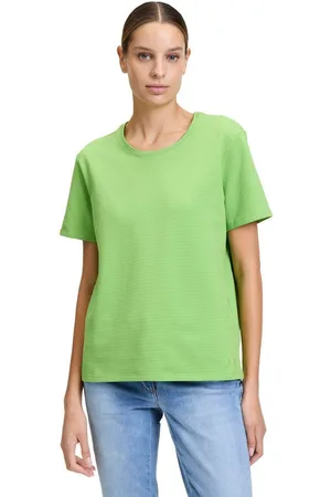 Betty Barclay Kurzarmshirt Basic Shirt mit Struktur (1-tlg) Material