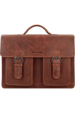 Greenland Aktentasche Montana, Leder - Verkäufer: WE LOVE BAGS