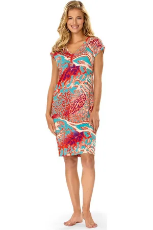 ASCAFA Strandkleid Beach (Packung, 1-tlg., 1-teilig) Damen Trägerkleid 100cm Sommerkleid Leolook Strandmode - Verkäufer: chic4home