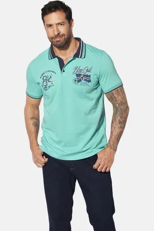 Jan Vanderstorm Poloshirt OLFGIR mit Kontrastdetails - Verkäufer: VANDERSTORM VENTURES