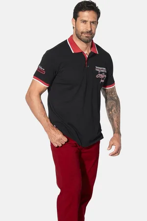 Jan Vanderstorm Poloshirt IWAR mit abgestimmten Kontrasten - Verkäufer: VANDERSTORM VENTURES