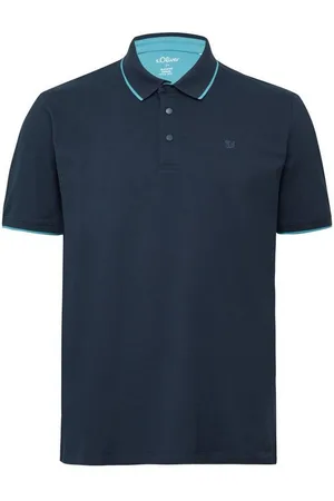 QS by s.Oliver Poloshirt Big Size (1-tlg) Kragen, Köpfe, Logo - Verkäufer: LuriX