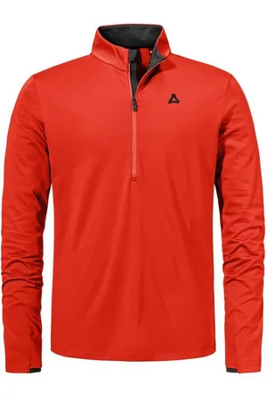 Schöffel Rollkragenshirt Longsleeve Style Pine MNS scarlet red - Verkäufer: Alpensportler