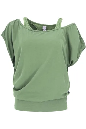 GURU-SHOP T-Shirt Lagentop, Bio Baumwolle Yogashirt mit.. alternative Bekleidung - Verkäufer: