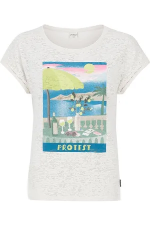 Protest Kurzarmshirt PRTElles 25 t-shirt KITOFFWHITE - Verkäufer: Sport Hübner