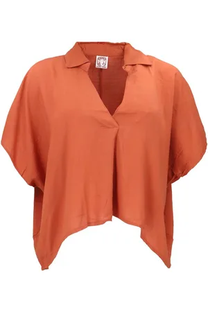 GURU-SHOP Longbluse Weites Boho Blusentop mit Fledermausärmeln,.. alternative Bekleidung - Verkäufer: