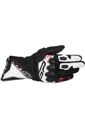 Alpinestars Motorradhandschuhe SP-3 Handschuhe Schwarz / Weiss / Rot-Fluo - Verkäufer: motorun