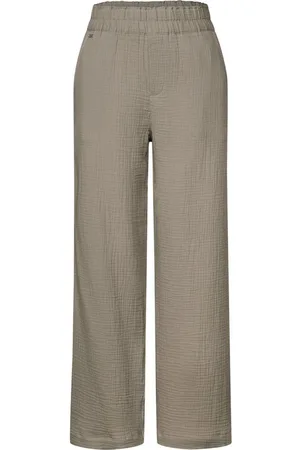 Street one Chinohose LTD QR musseline_Wide Leg HW - Verkäufer: Robert Ley Damen & Herrenmoden GmbH & Co KG