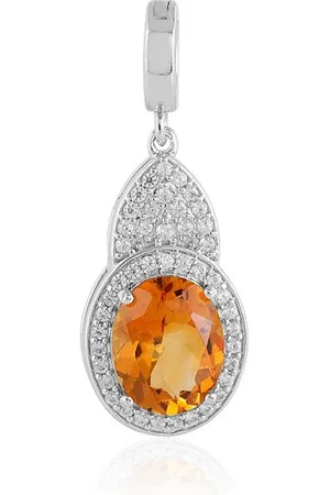 Cavill Anhänger Set Brasilianischer Madeira-Citrin & plattierter Silber-Anhänger, 2,53ct (1-tlg) - Verkäufer: Juwelo Deutschland GmbH