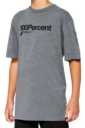 100% T-Shirt Manifesto Youth T-Shirt - Heather Grey (1-tlg) - Verkäufer: Hoco Online GmbH