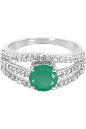 Cavill Silberring Grüner Chalcedon Sterling Silber Ring (1-tlg) - Verkäufer: Juwelo Deutschland GmbH