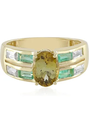 Cavill Goldring Tansanischer Gelbtansanit 375 Gold Ring, 2,18ct (1-tlg) - Verkäufer: Juwelo Deutschland GmbH