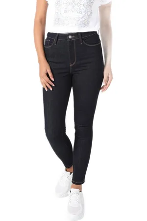 Colins Girlfriend-Jeans Damen-Jeanshose mit hoher Taille, schmalem Bein, Super-Slim-Fit-Jeans - Verkäufer: MegaMerchant