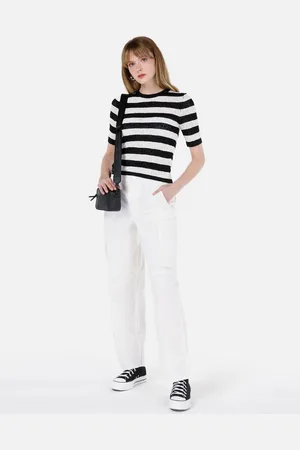 Colins Girlfriend-Jeans Regular Fit High Waist Wide Leg Damenhose - Verkäufer: MegaMerchant