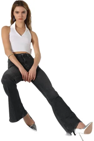Colins Girlfriend-Jeans 971 Mony Jeanshose für Damen, reguläre Passform, normale Taille, breit - Verkäufer: MegaMerchant