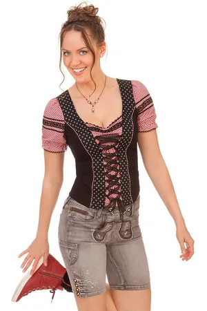 MARJO Trachtenjeans Trachtenjeans Damen - FRANZISKA KURZ - - Verkäufer: Alpenwahnsinn Tracht & Lifestyle