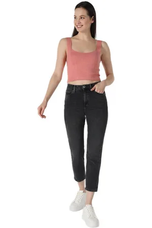 Colins Girlfriend-Jeans Slim Fit Damen Jeanshose normaler Taille und schmal zulaufendem Bein - Verkäufer: MegaMerchant
