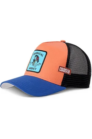 COASTAL Trucker Cap Trucker Cap TROPICAL ADDICT Apricot Blue Blau - Verkäufer: Fashioncode