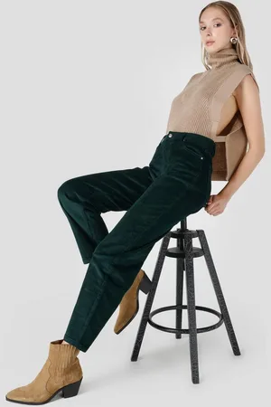 Colins Girlfriend-Jeans Antrazit Damenhose, Hohe Taille, Weites Bein, Normaler Schnitt - Verkäufer: MegaMerchant