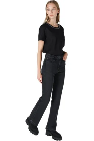 Colins Girlfriend-Jeans 791 Monica reguläre Passform, normale Taille, Bootcut-Bein, blaue Dame - Verkäufer: MegaMerchant