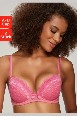 Petite Fleur Balconnet-BH (Packung, 2 Stück) mit hübscher Spitze, Dessous