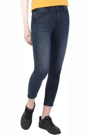 Colins Girlfriend-Jeans Damen-Jeanshose mit mittlerer Taille und schmalem Bein superschlanke - Verkäufer: MegaMerchant