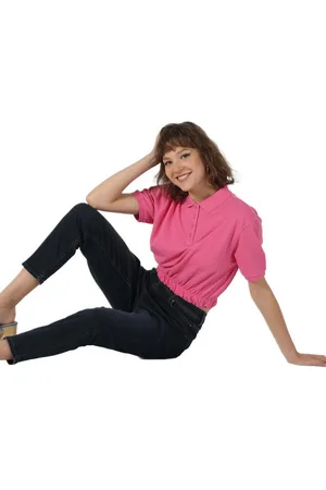 Colins Girlfriend-Jeans Damen-Jeanshose mit entspanntem Schnitt hoher Taille und geradem Bein - Verkäufer: MegaMerchant