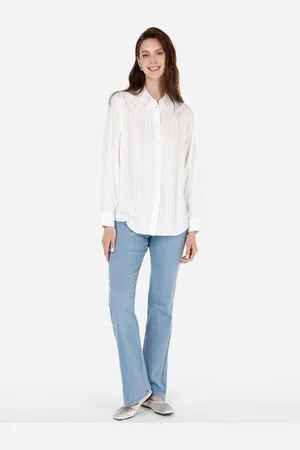 Colins Girlfriend-Jeans Regular Fit Bootcut-Jeans für Damen mit mittlerer Taille - Verkäufer: MegaMerchant