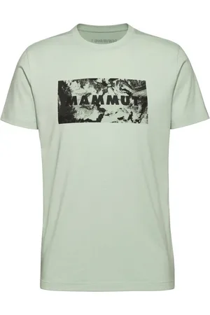 Mammut Kurzarmshirt Trovat T-Shirt Men Logo SILVER SAGE - Verkäufer: Sport Rossow GmbH