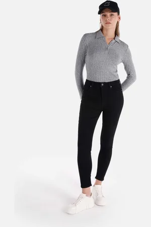 Colins Girlfriend-Jeans Skinny Fit High Waist Skinny Leg Damen-Jeans - Verkäufer: MegaMerchant