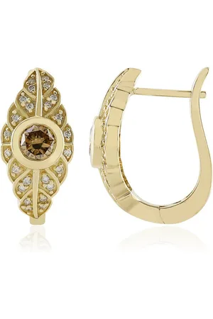 Cavill Ohrring-Set Champagner-Diamant-Ohrringe aus 14K Gold, 1,138ct (2-tlg) - Verkäufer: Juwelo Deutschland GmbH