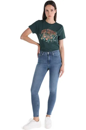 Colins Girlfriend-Jeans 760 Diana Super Slim Fit High Waist Skinny Leg Blaue Damen-Jeanshose - Verkäufer: MegaMerchant