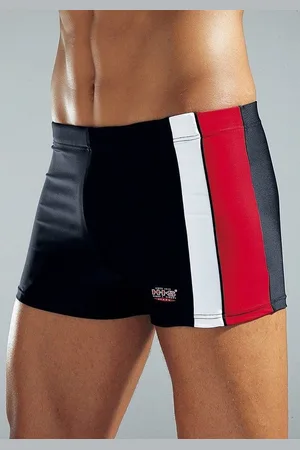 H.I.S Boxer-Badehose mit Kontrasteinsätzen