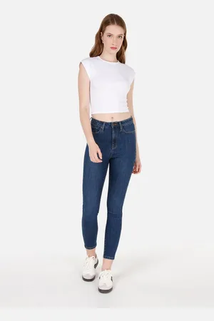 Colins Girlfriend-Jeans Skinny Fit High Waist Skinny Leg Damenjeans - Verkäufer: MegaMerchant
