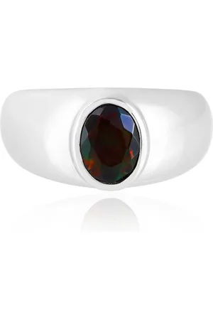 Cavill Silberring Äthiopischer Mezezo Opal Sterling Silber Ring, 0,649ct (1-tlg) - Verkäufer: Juwelo Deutschland GmbH