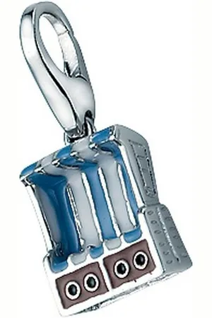 Giorgio Martello Charm-Einhänger Strandkorb, Silber 925