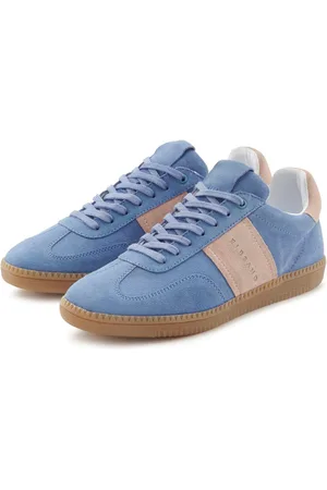 ELBSAND Freizeitschuh Sneaker Retro Sneaker,Lederschuh, Schnürhalbschuh, Halbschuh aus Leder Unisex