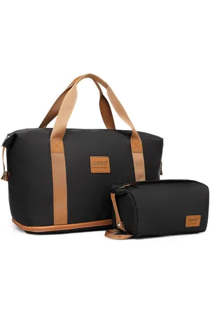 Kono Reisetasche 2-in-1 Set: Erweiterbare Handgepäck-Tasche (36L) + Kosmetiktasche, Praktisches und leichtes Design - Verkäufer: Halterner Technologie GmbH