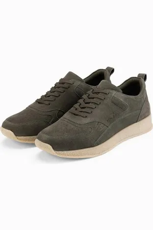 Ombre Clothing Leichte, sportliche Herren-Sneaker aus Wildleder Sneaker atmungsaktives Mesh-Innenfutter - Verkäufer: