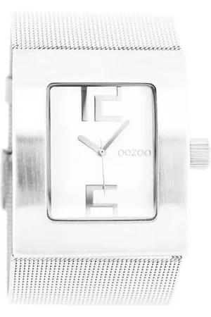 Oozoo Quarzuhr Damenuhr C2006 Weiss Meshband 38 mm - Verkäufer: Jäckle Uhrenhandel e.K.
