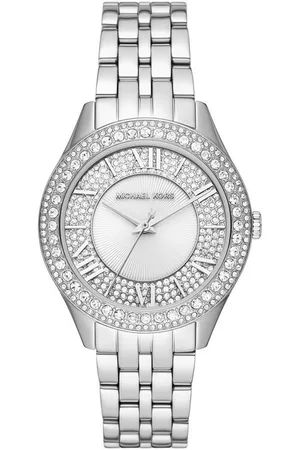 Michael Kors Quarzuhr HARLOWE MK4708, Armbanduhr, Damenuhr, analog, Edelstahlarmband