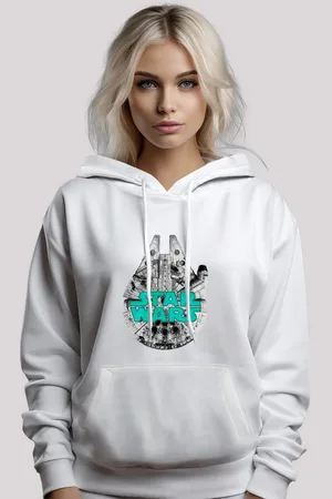 F4NT4STIC Kapuzenpullover Star Wars Millennium Falke Grün Premium Qualität