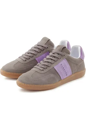 ELBSAND Freizeitschuh Sneaker Retro Sneaker,Lederschuh, Schnürhalbschuh, Halbschuh aus Leder Unisex