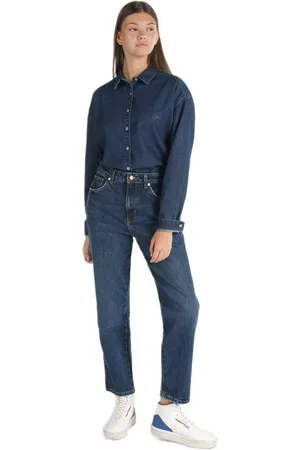 Colins Girlfriend-Jeans 884 Lauren Regular Fit Blaue Damenhose mit hoher Taille und geradem Be - Verkäufer: MegaMerchant