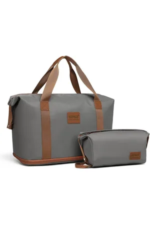 Kono Reisetasche 2-in-1 Set: Erweiterbare Handgepäck-Tasche (36L) + Kosmetiktasche, Praktisches und leichtes Design - Verkäufer: Halterner Technologie GmbH
