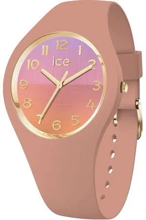 Ice-Watch Quarzuhr ICE horizon - Clay - Small - 3H, 021355, Armbanduhr, Damenuhr, analog, Silikonarmband